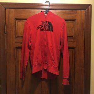 Red North Face Hoodie Men’s